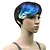 abordables Pelucas sintéticas de moda-Pelucas sintéticas Recto Corte Recto Peluca Corta Azul Pelo sintético Mujer Azul hairjoy