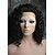 cheap Synthetic Lace Wigs-14 inch 1b natural black deep wave heat friendly synthetic lace front wigs lfsw010