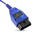 levne OBD-409.1 obd2 usb kabel auto scanner diagnostický nástroj pro audi volkswagen - modrý