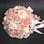 baratos Bouquets de Flores para Noiva-Bouquets de Noiva Buquês Casamento Poliéster 7.87&quot;(Aprox.20cm) Natal