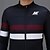 cheap Women&#039;s Cycling Clothing-Mysenlan Men&#039;s Long Sleeve Cycling Jersey Dark Blue Bike Jersey Breathable Quick Dry Sports Polyester Mountain Bike MTB Road Bike Cycling Clothing Apparel