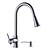 cheap Kitchen Faucets-Kitchen faucet Pull-out / ­Pull-down / Tall / ­High Arc Centerset Contemporary Kitchen Taps / Brass
