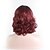cheap Synthetic Trendy Wigs-Synthetic Wig Curly Loose Wave Water Wave Water Wave Loose Wave Layered Haircut Wig Medium Length Long Black / Auburn Synthetic Hair Women&#039;s Ombre Hair Natural Hairline African American Wig Red