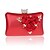 preiswerte Clutches &amp; Taschen für die Abendgarderobe-Damen Taschen Polyester / PVC Abendtasche Blume Solide Silber / Rote / Rose Rot