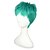 abordables Perruques de déguisement-Perruque Synthétique / Perruques de Déguisement Droit Cheveux Synthétiques Vert Perruque Femme Court Sans bonnet