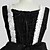 cheap Lolita Dresses-Princess Gothic Lolita Vacation Dress Dress JSK / Jumper Skirt Prom Dress Women&#039;s Girls&#039; Japanese Cosplay Costumes Black Solid Color Sleeveless Knee Length