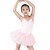 baratos Roupa de Ballet-Apresentação Vestido Camada Flor Lantejoula Espetáculo Sem Manga Natural Tule Paetês Lycra / Balé / Dança Moderna