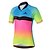 cheap Women&#039;s Cycling Clothing-Miloto Women&#039;s Short Sleeve Cycling Jersey - Luminous Gradient Plus Size Bike Jersey Top Spandex Coolmax® / Stretchy