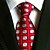 رخيصةأون اكسسوارات الرجال-ربطة العنق مخطط مقلّم رجالي - أساسي ملابس برقبة