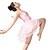abordables Ropa de ballet-Ballet Vestido Lentejuela Volantes Cristales / Rhinestones Mujer Rendimiento Sin Mangas Cintura Media Licra Lentejuelas Poliéster
