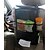 olcso Utazótáskák és kézipoggyász-1db autós ülés többfunkciós autó hátsó párna jármű tároló táska élelmiszerbolt táskák fekete