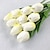 preiswerte Künstliche Blume-PU Europäisch Tisch-Blumen 10
