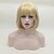 cheap Synthetic Trendy Wigs-Synthetic Wig Straight Straight Wig Blonde Medium Length Blonde Synthetic Hair Women&#039;s Blonde
