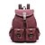 cheap Backpacks &amp; Bookbags-Women&#039;s Bags Canvas Backpack for Casual All Seasons Coffee Wine Azure