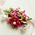 baratos Bouquets de Flores para Noiva-Bouquets de Noiva Buquê de Pulso Casamento Chifon / Seda / Cetim 1.97&quot;(Aprox.5cm)