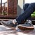 abordables Zapatos Oxford de hombre-Hombre Oxfords Confort Ante Primavera Verano Otoño Casual Combinación Tacón Plano Azul Oscuro Gris Marrón Plano
