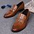 abordables Oxfords Homme-Homme Chaussures habillées Polyuréthane Printemps / Automne Oxfords Marron / Noir / Gland / Athlétique / Gland / Chaussures de confort