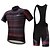 cheap Men&#039;s Clothing Sets-Men&#039;s Cycling Jersey with Bib Shorts Bike Clothing Suit Quick Dry Back Pocket Sports Road Bike Cycling Clothing Apparel