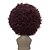 abordables Perruques de déguisement-Perruque Synthétique Perruques de Déguisement Afro Kinky Curly Très Frisé Afro Perruque Court noir Bordeaux / Foncé Cheveux Synthétiques Femme Rouge