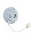 abordables Lampes Encastrées LED-7 W 25 Perles LED Audio-activé Décorative Plafonniers Blanc Froid 220 V Intérieur Maison / Bureau Chambre des Enfants / 1 pièce