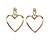 cheap Earrings-Women&#039;s Drop Earrings Heart Ladies Fashion Euramerican Earrings Jewelry Rose Gold / Gold / Silver For Daily Casual