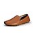 cheap Men&#039;s Slip-ons &amp; Loafers-Men&#039;s Comfort Loafers PU Spring / Fall Comfort / Light Soles Loafers &amp; Slip-Ons Yellow / Blue / Brown