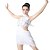 billige Ballettøj-Ballet Top Paillette Sidedrapering Dame Ydeevne Uden ærmer Naturlig Pailletter Lycra / Moderne Dans / Opvisning / Jazz