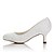 cheap Wedding Shoes-Women&#039;s Heels Fall / Winter Round Toe Basic Pump Wedding Party &amp; Evening Satin White