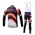 cheap Men&#039;s Clothing Sets-Long Sleeve Cycling Jersey with Bib Tights Bike Clothing Suit Quick Dry Sports Polyester Spandex Silicon Clothing Apparel / Lycra