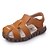 cheap Boys&#039; Shoes-Boys&#039; Comfort / Light Soles PU Sandals Walking Shoes Magic Tape White / Black / Brown Spring / Summer