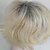 halpa Synteettiset trendikkäät peruukit-Synteettiset peruukit Laineita Laineita Peruukki Vaaleahiuksisuus Lyhyt Vaaleahiuksisuus Synteettiset hiukset Naisten Liukuvärjätyt hiukset Vaaleahiuksisuus
