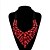 cheap Necklaces-Women&#039;s Pendant Necklace Heart Ladies Bohemian Boho Zircon Chrome Red Rainbow Necklace Jewelry For Event / Party Dailywear
