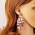 cheap Earrings-Women&#039;s Earring Back Drop Earrings Ball Earrings Unique Design Dangling Style Pendant Tassel Simple Style Resin Chrome Rhinestones
