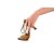 cheap Latin Shoes-Women&#039;s Latin Shoes Silk Buckle Sandal / Heel Rhinestone / Buckle Flared Heel Dance Shoes Black / Brown / Red / Performance / Leather / EU38