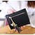 cheap Wallets-Women Coin Purse PU All Seasons Casual Outdoor Round Zipper Black Blushing Pink Gray