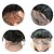 baratos Perucas de cabelo humano-Cabelo Natural Remy Renda Frontal sem Cola Frente de Malha Peruca Beyonce estilo Cabelo Brasileiro Onda de Corpo Âmbar Peruca 150% Densidade do Cabelo com o cabelo do bebê Cabelo Ombre Riscas / Curto