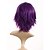 cheap Synthetic Trendy Wigs-Synthetic Wig Straight Straight Wig Short Purple Synthetic Hair Men&#039;s Purple