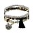 abordables Bracelet-Femme Chaînes &amp; Bracelets Charmes pour Bracelets Bracelets de rive Rétro Bohème Mode Pierre Résine Strass Forme Géométrique Bijoux