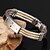 cheap Men&#039;s Bracelets-Men&#039;s Bracelet Bangles Sideways Cross Gothic Fashion Rock Stainless Steel Bracelet Jewelry White For Party Birthday Party / Evening Gift Evening Party