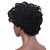 cheap Human Hair Capless Wigs-Human Hair Blend Wig Curly Classic Short Hairstyles 2020 Berry Classic Curly Machine Made Natural Black #1B Daily