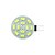 levne LED bi-pin světla-10pcs 2 W LED Bi-pin světla 160 lm G4 12 LED korálky SMD 5630 Teplá bílá Bílá 12 V / 10 ks