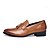 abordables Oxfords Homme-Homme Chaussures habillées Polyuréthane Printemps / Automne Oxfords Marron / Noir / Gland / Athlétique / Gland / Chaussures de confort