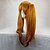 abordables Perruques de déguisement-Perruque Synthétique Perruques de Déguisement Droit Droite Avec queue de cheval Perruque Blond Long Orange Cheveux Synthétiques Femme Perruque tressée Tresses Africaines Blond hairjoy