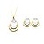 cheap Jewelry Sets-Women&#039;s Crystal, Imitation Pearl Jewelry Set Pendant Necklace - Silver Plated, Gold Plated White, Red, Blue