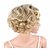 cheap Synthetic Trendy Wigs-Synthetic Wig Wavy Wavy Wig Blonde Short Blonde Synthetic Hair Women&#039;s Ombre Hair African American Wig Blonde