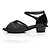 cheap Latin Shoes-Women&#039;s Dance Shoes Latin Shoes Sneaker Paillette Low Heel Customizable Black / Performance