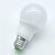 billiga Smarta LED-glödlampor-5pcs 5 W Smart LED-lampa 400 lm E26 / E27 A60(A19) 15 LED-pärlor SMD 5050 Bimbar Fjärrstyrd Dekorativ RGBW 85-265 V / RoHs