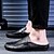 זול כפכפים לגברים-בגדי ריקוד גברים נעלי נוחות PU אביב / סתיו סוגי כפכפים חום בהיר / לבן / שחור / EU40
