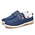 cheap Men&#039;s Sneakers-Men&#039;s Sneakers Comfort Shoes Casual Casual Outdoor Office &amp; Career Walking Shoes Denim Black Blue Gray Fall Spring / Split Joint / EU40