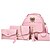 cheap Bag Sets-PU(Polyurethane) Commuter Backpack Daily Black / Blushing Pink / Blue